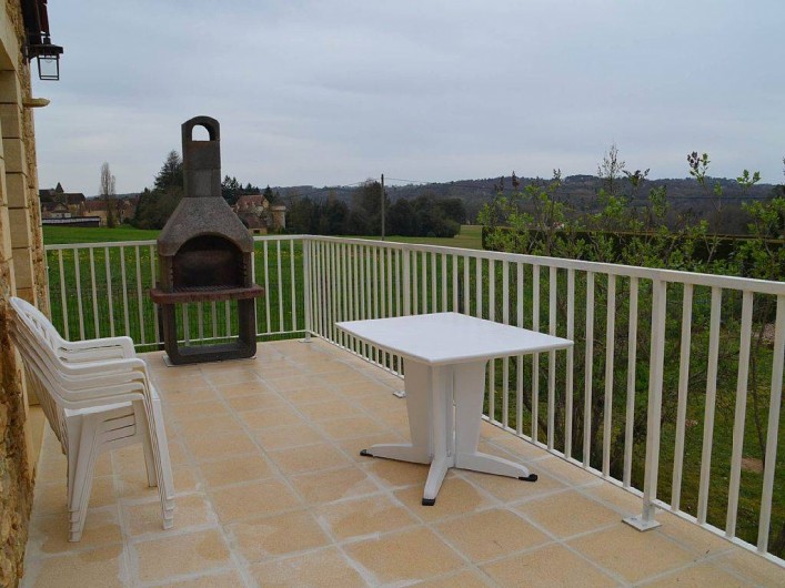 Location de vacances - Gîte à Prats-de-Carlux - Terrasse du gite