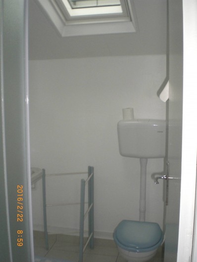 Location de vacances - Villa à Carnac - Salle de douche et toilettes