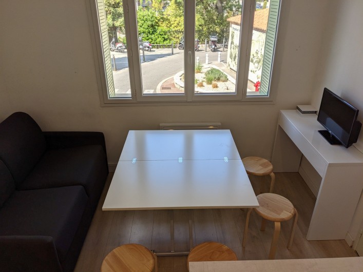 Location de vacances - Appartement à Cassis - table ouverte