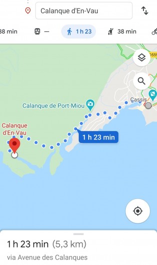 Location de vacances - Appartement à Cassis - Calanque d'En-Vau