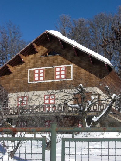 Location de vacances - Chalet à Saint-Bonnet-en-Champsaur - Chalet en hivers