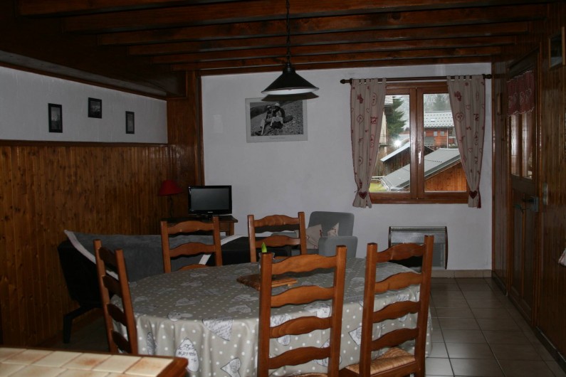 Location de vacances - Appartement à Samoëns - SALON - SALLE A MANGER