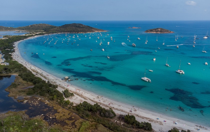 Location de vacances - Appartement à Porto-Vecchio - Cala Ross' Appart - Plage St Cyprien accessible à pied