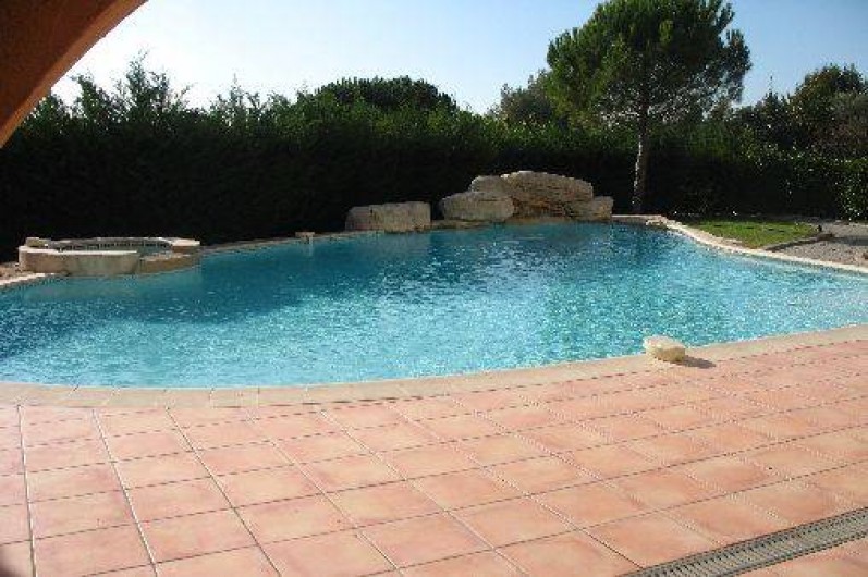 Location de vacances - Villa à Cannes - piscine villa des oliviers