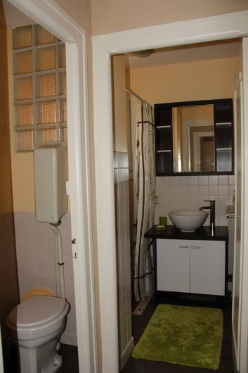 Location de vacances - Maison - Villa à Saint-Trojan-les-Bains - Salle de douche et toilettes