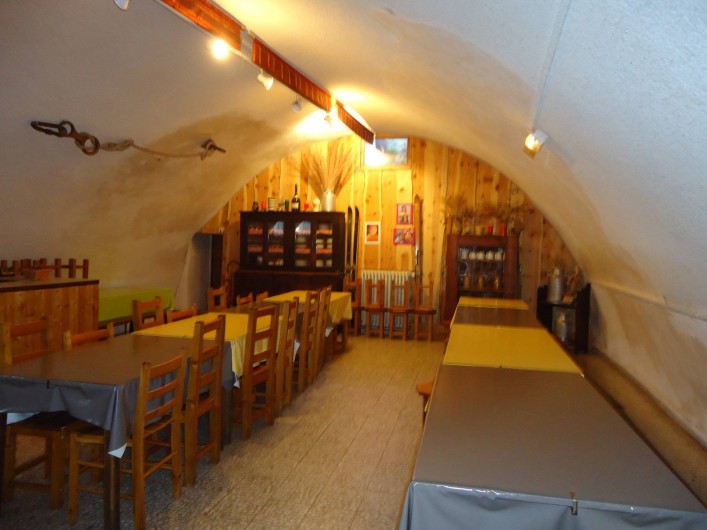 Location de vacances - Gîte à Le Monêtier-les-Bains - notre salle à manger