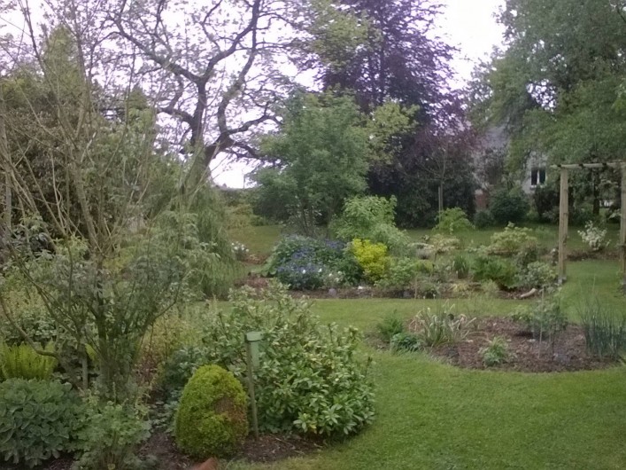 Location de vacances - Chambre d'hôtes à Bois-Guilbert - vue nord est 