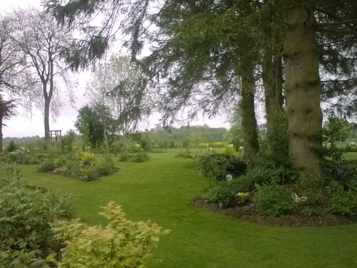 Location de vacances - Chambre d'hôtes à Bois-Guilbert - vue est