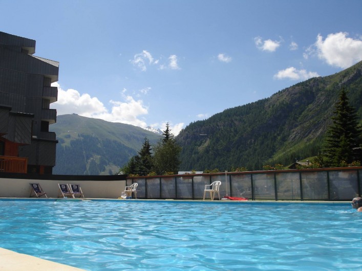 Location de vacances - Appartement à Val-d'Isère - Piscine été