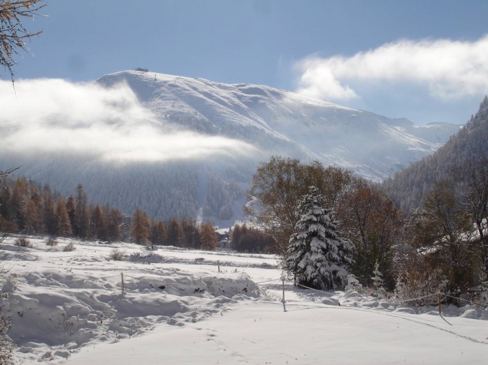 Location de vacances - Appartement à Val-d'Isère - Vue hiver