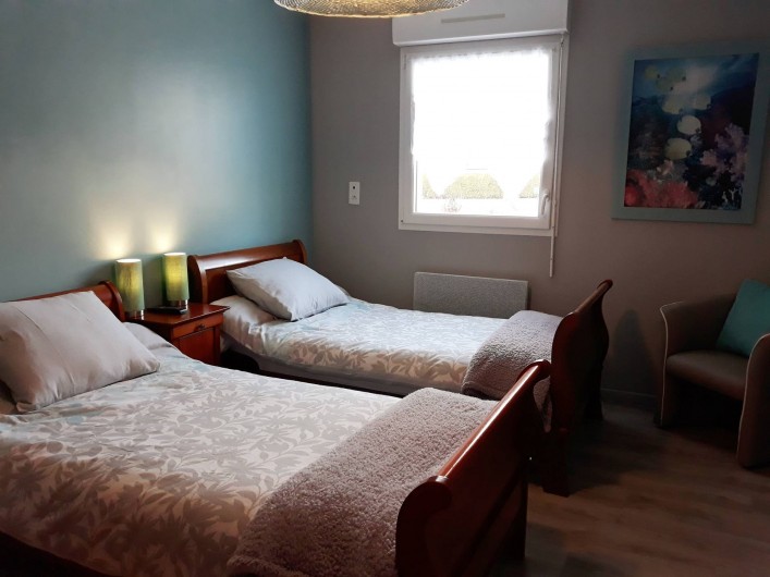 Location de vacances - Gîte à Saint-Omer - Chambre RDC