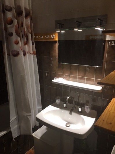 Location de vacances - Appartement à Orcières Merlette - Salle de bains