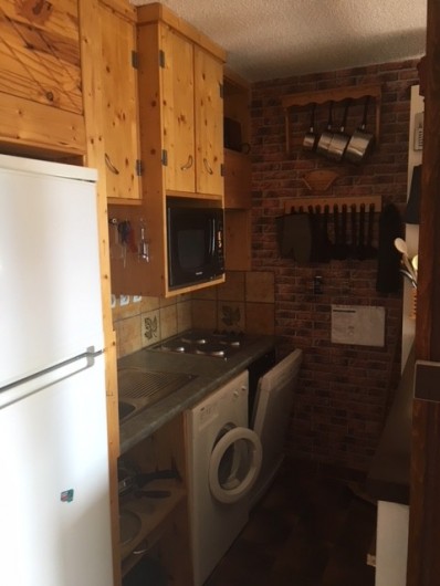Location de vacances - Appartement à Orcières Merlette - Cuisine