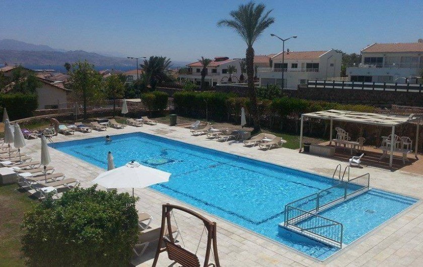 Location de vacances - Appartement à Eilat - vue de la terrasse