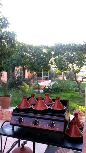 Location de vacances - Chambre d'hôtes à Agadir - coin tajines