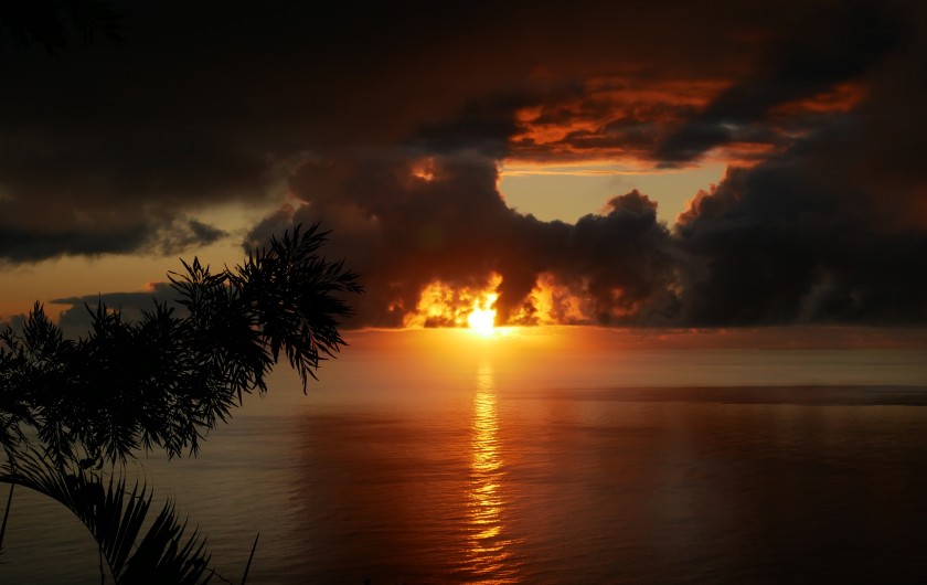 Location de vacances - Gîte à Saint-Leu - coucher de soleil