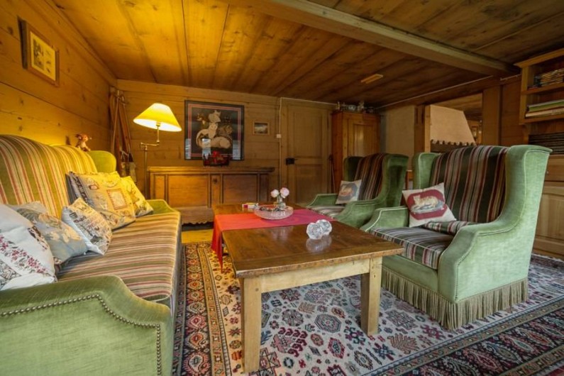Location de vacances - Chalet à Les Diablerets - Salon