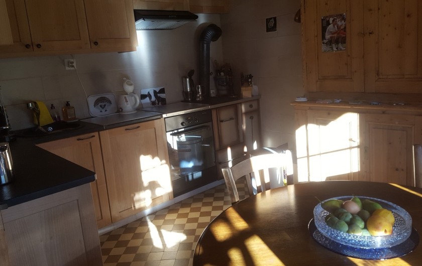 Location de vacances - Chalet à Les Diablerets - La cuisine