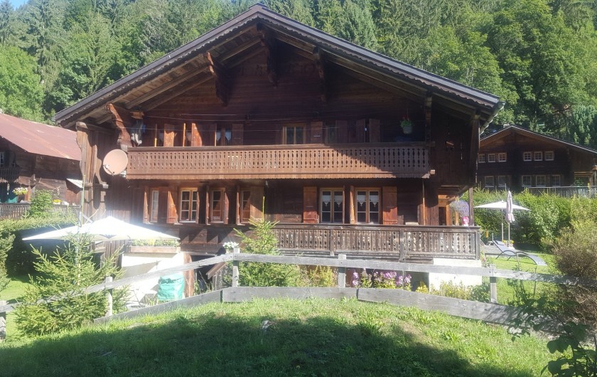 Location de vacances - Chalet à Les Diablerets - Chalet la Croisée (sud)