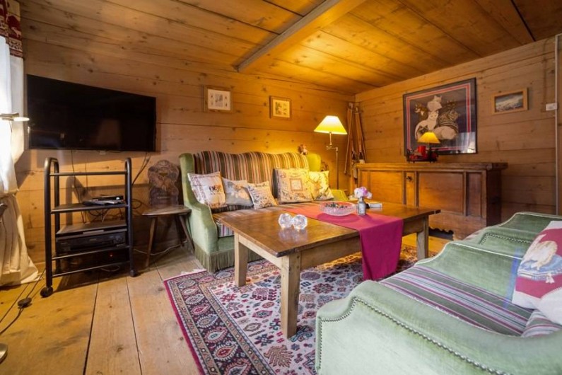 Location de vacances - Chalet à Les Diablerets - Salon