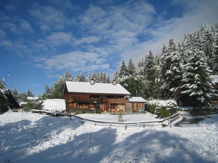 Location de vacances - Chalet à Les Diablerets - Chalet la Croisée (est)