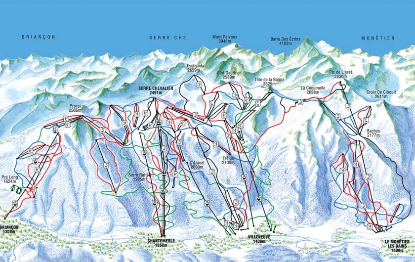 Location de vacances - Appartement à La Salle-les-Alpes