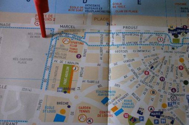 Location de vacances - Appartement à Cabourg