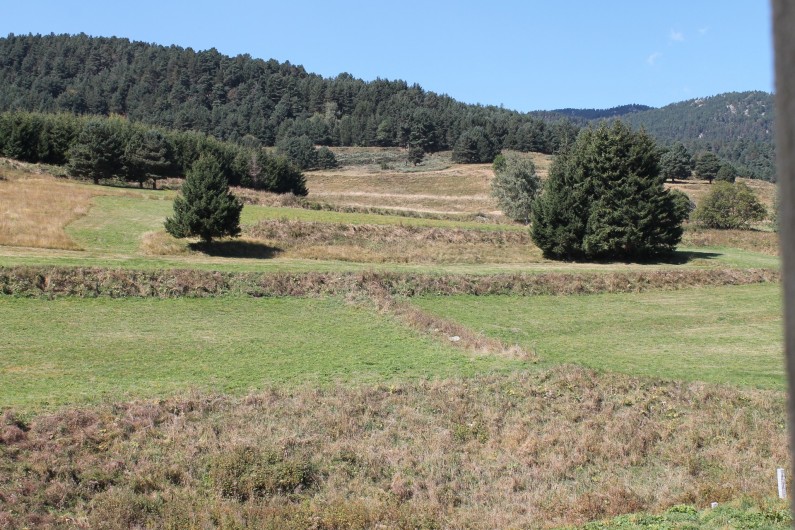 Location de vacances - Maison - Villa à Puyvalador - la belle vue du balcon en été
