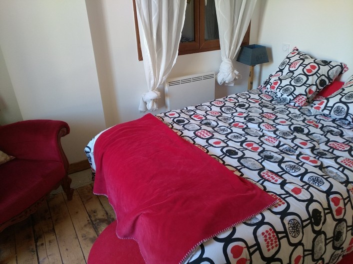 Location de vacances - Maison - Villa à Puyvalador - chambre rouge