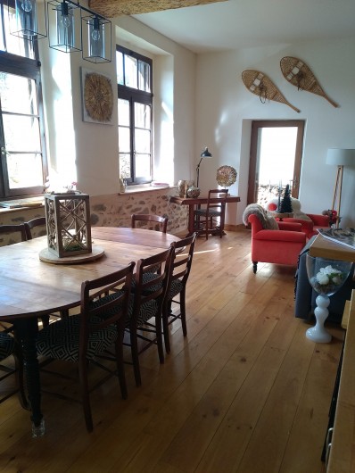 Location de vacances - Maison - Villa à Puyvalador - pièce à vivre