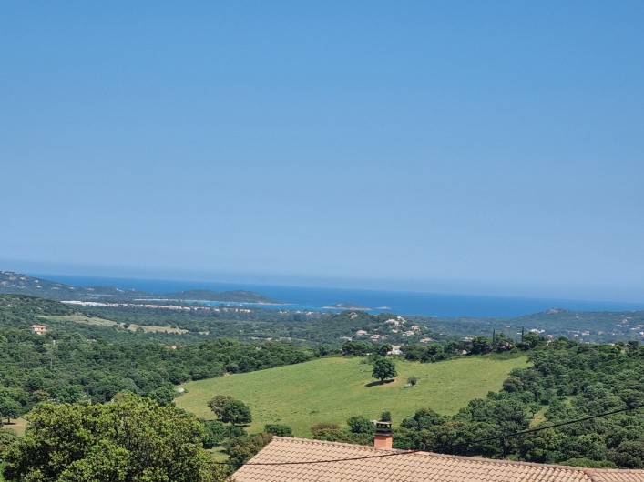 Location de vacances - Villa à Porto-Vecchio - vue mer