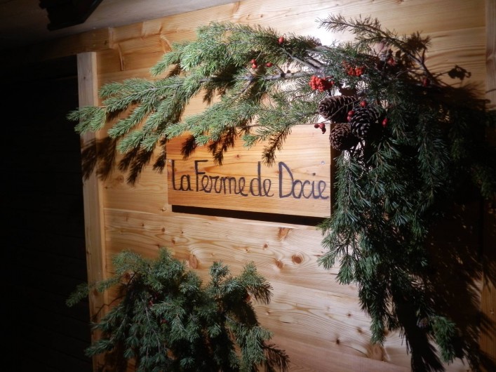 Location de vacances - Chalet à Puy-Saint-Vincent - Le panneau d'entrée