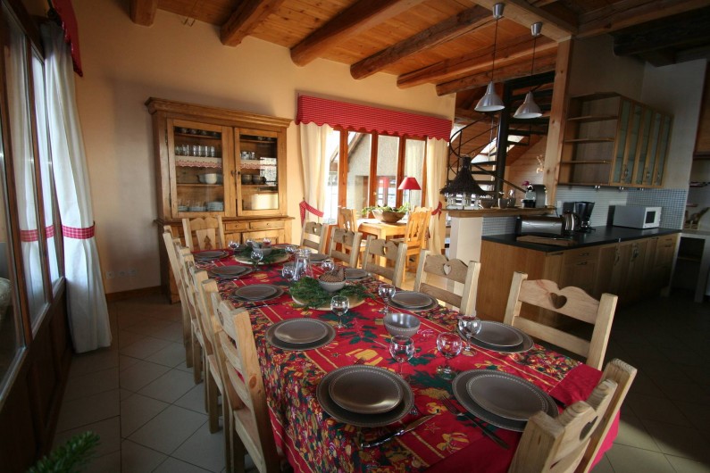 Location de vacances - Chalet à Puy-Saint-Vincent - Le Coin Repas