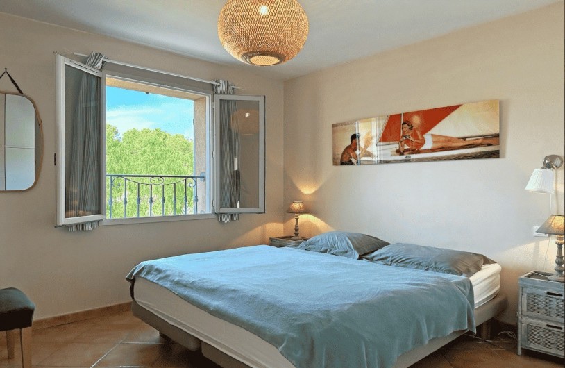 Location de vacances - Villa à Sanary-sur-Mer - chambre étage