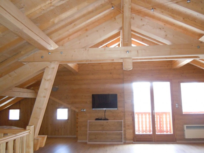 Location de vacances - Appartement à Saint-Sorlin-d'Arves - étage sous combles