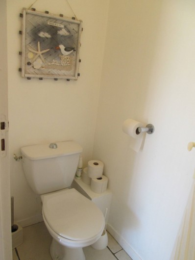 Location de vacances - Appartement à Capbreton - Toilettes indépendantes