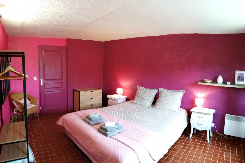 Location de vacances - Gîte à Eus - Chambre gîte Rose