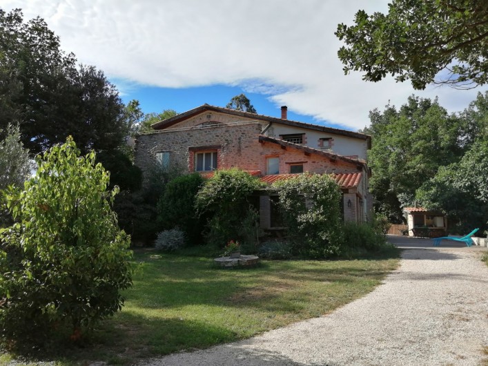 Location de vacances - Gîte à Eus - Vue arrière du Moulin