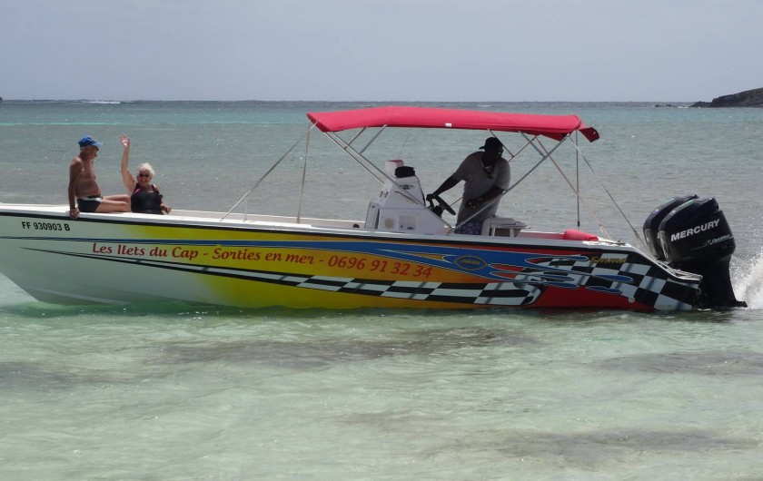 Location de vacances - Villa à Rivière-Pilote - BALLADES EN MER AVEC BEBECHE