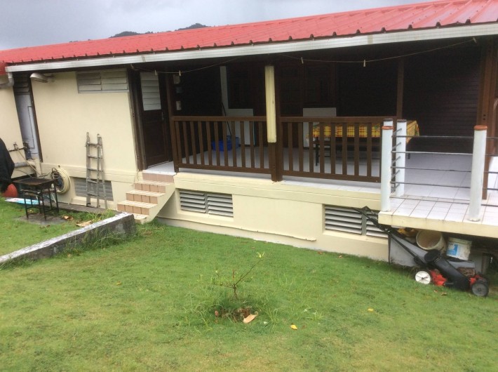 Location de vacances - Villa à Rivière-Pilote - ARRIERE VILLA SUR JARDIN