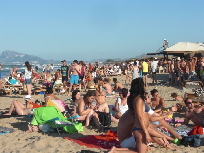 Location de vacances - Appartement à Valence - plage avec paillote ( oli baba)