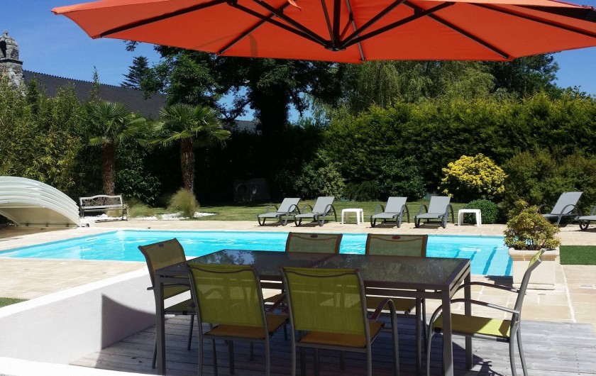 Location de vacances - Villa à Ploemel - espace repas