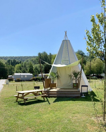 Location de vacances - Bungalow - Mobilhome à Les Andelys - Tipi
