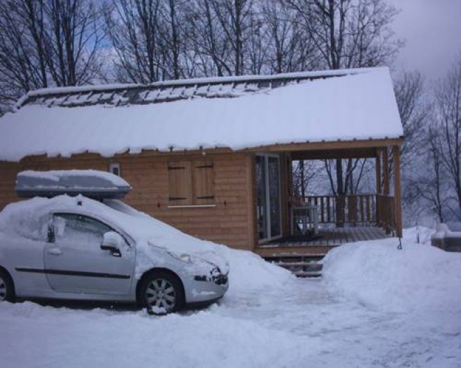 Location de vacances - Chalet à La Toussuire - Le chalet en hivers