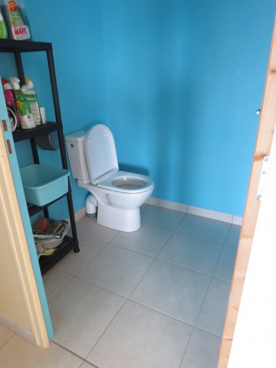 Location de vacances - Villa à Treffiagat - Toilette et nécessaire de ménage à disposition