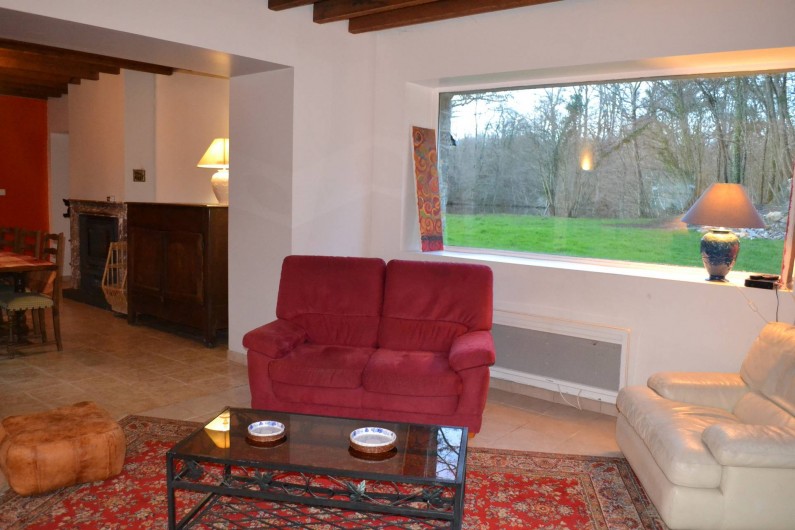 Location de vacances - Gîte à La Baconnière - Coin salon du séjour