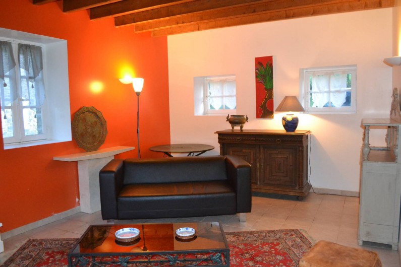 Location de vacances - Gîte à La Baconnière - Coin salon du séjour