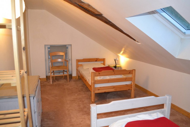 Location de vacances - Gîte à La Baconnière - Chambre 1er étage (2 lits 90x190)