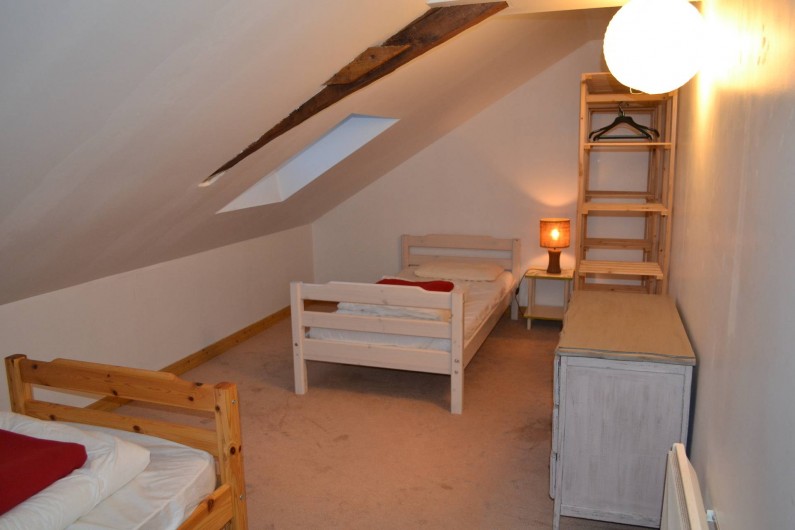 Location de vacances - Gîte à La Baconnière - Chambre 1er étage (2 lits 90x190)