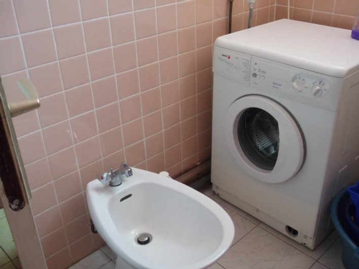 Location de vacances - Appartement à Les Anses-d'Arlet - Salle d'eau - machine à laver